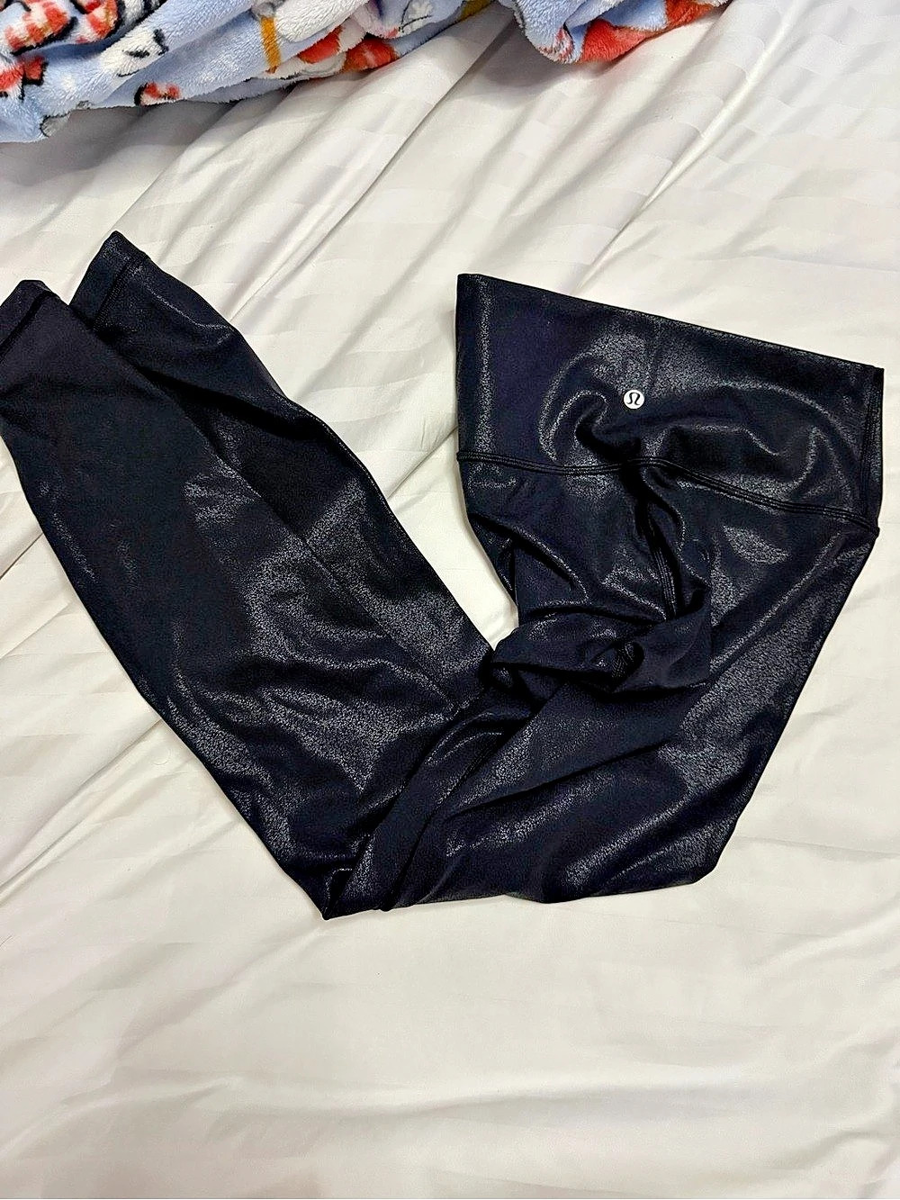 lululemon Wunder Under High-Rise Tight *Foil 28" Black Size 4